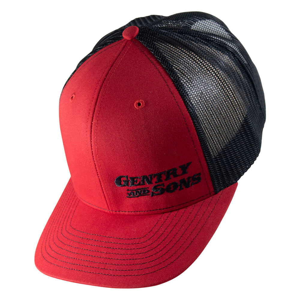 Gentry and Sons Richardson Trucker Hat - Red/Black