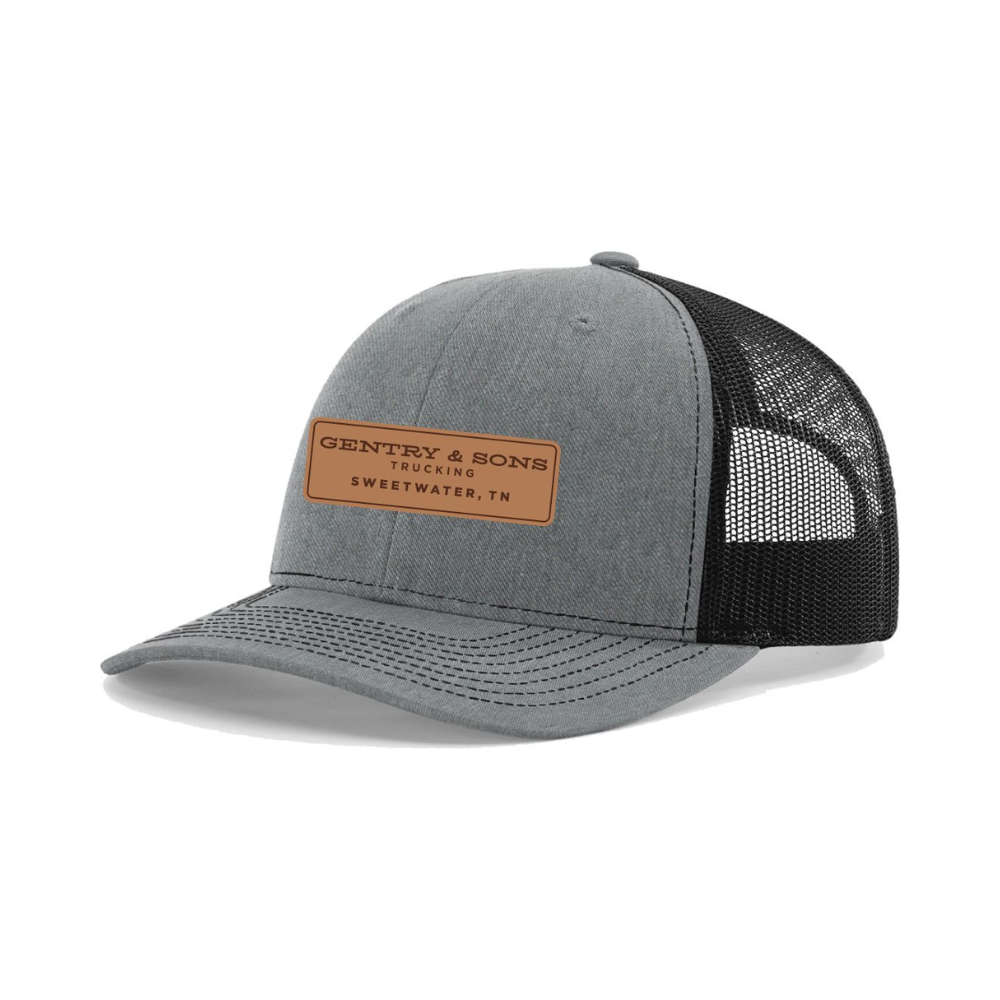 Gentry and Sons Leather Patch Trucker Cap – Gentry and Sons Trucking